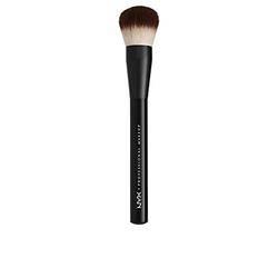 NYX PROFESSIONAL MAKEUP pincel para maquilhagem fluída para desfocar pro multi-purpose buffing rush 3 de fibra