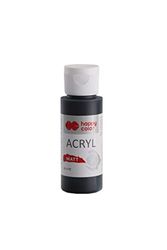 Acrylic matt paint, 60ml, black abyss, Happy Color