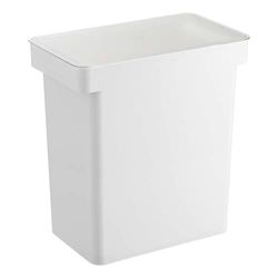 Yamazaki 5617 TOWER Contenedor de Comida para Mascotas (12 KG), blanco, Polipropileno/Resina ABS/Resina POM/Silicona, minimalista, 41 x 24 x 42.5 cm