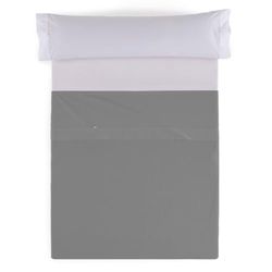 Alexandra House Living Drap Plat Titane 240 x 270 cm