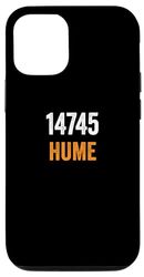 Coque pour iPhone 15 Code postal Hume 14745, déménagement vers 14745 Hume