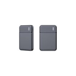 APM Externe batterij, powerbank 5000 mAh, snel opladen, draagbare batterij USB-C-ingang, 1 USB-uitgang, snel opladen, led, compatibel met iPhone 15 14 13 12 11 Samsung Xiaomi Huawei iPad, 572000