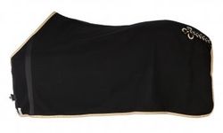 PFIFF 002027 - Coperta in lana con cordoncino, a forma di lumaca, colore: nero 155
