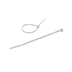 Flange auto-bloqueador 2,5 mm x 100 mm transparente, saco de 25