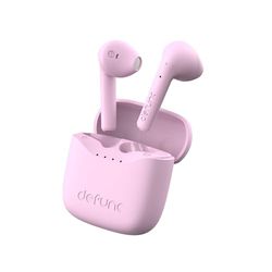 Defunc True Lite - Bezprzewodowe słuchawki douszne Bluetooth 5.3 z mocnym dźwiękiem (różowe)