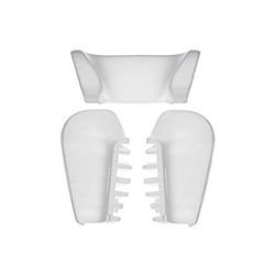 Britax Römer originalreservdel | dämpningsinläggsset huvud och ryggdel för barn, vit, 2 stycken (1-pack)