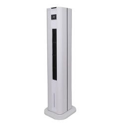 Torenluchtkoeler met verwarmingsfunctie, waterreservoir van 4,5 liter, 75 W koelvermogen en 3000 W verwarmen, 3 snelheden, touch-bedieningspaneel, afstandsbediening, timer, oscillatie