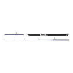 Shakespeare SALT Boat Rod, Fishing Rod, Spinning Rods, Boat Fishing, Saltwater Fishing Rod for Bass, Pollack, Cod, Conger, Mackerel, Unisex, White/Blue, 2.1m | 20-30g