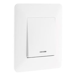 Zenitech Interruptor 10A embutido com indicador branco artezo
