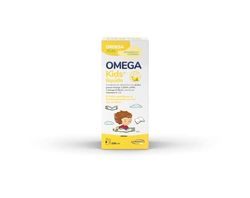 OmegaKids Líquido | 100ml | Complemento Alimenticio con Omega 3 y Vitaminas para Niños, Ayuda al aporte adecuado de EPA y DHA