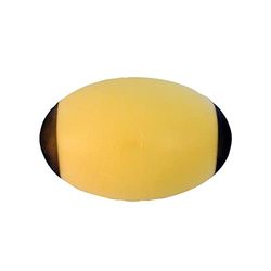 BLUESKY - Rugbybal van schuimrubber - geel - 046518-30 cm - outdoor spel vanaf 36 maanden