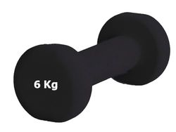 G5 HT SPORT Halters O halters van neopreen voor sportschool en home gym antislip van 0,5 tot 6 kg paar of afzonderlijk (1 x 6 kg)