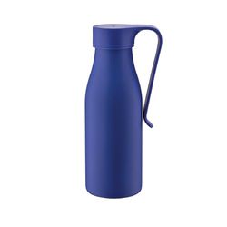 Alessi Away AST01 DAZ - Bottiglia Termica a Doppia Parete con Infusore e Filtro, in Acciaio Inossidabile 18/10 Colorato, 500 ml, Blu