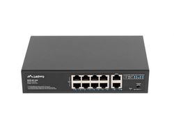 LANBERG Poe+ Switch Rack 10"/19" RSFE-8P-2GE-120