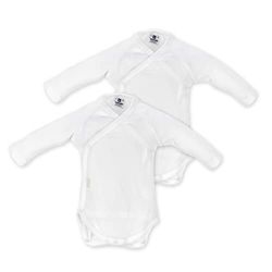 Cambrass Tencel washandjes, wit, voor pasgeborenen (grootte van de fabrikant: U) Unisex baby