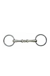 HKM 540493 Double Brisure 16 mm, Argentan, Acier Inoxydable Anneaux, M