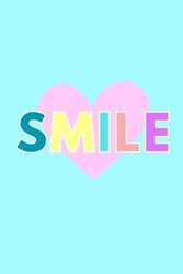 Smile Notebook: Turquoise Journal for Kids, 120 Lined Pages