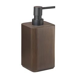 Gedy Dafne doseur, en Bambou, Noyer, 8 x 8 x 18,5 cm