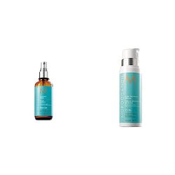 Moroccanoil Éclat Lumiere, 100 ml & Crème Modelage des Boucles, Flacon de 250 ml