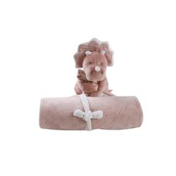 Noukie's - Doudou Bimbo My First Coperture Popsie - Peluche in velluto + coperta