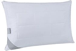 Homemania Kussen Bed, wit/groen van katoen, silicone, 50 x 70 cm, 50 x 70 cm