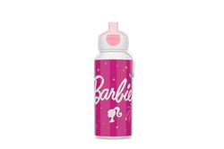 Mepal - Botella pop-up campus - Botella de agua - Botella a prueba de fugas para la escuela - Reutilizable - Libre de BPA y apta para lavavajillas - 400 ml - Barbie
