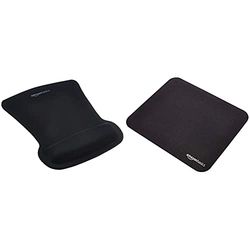 Amazon Basics - Tappetino Per Mouse In Gel Con Poggiapolsi & - Tappetino Per Mouse Da Gioco