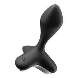 Satisfyer, plug anale, Satisfyer 'Game Changer', in silicone, impermeabile, colore:nero