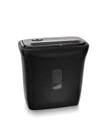 Peach PS500-12 - Distruggidocumenti a taglio particolato, 7 fogli, 12 litri/90 DIN A4, 4 pezzi da 30 mm (P-4), conforme a DSGVO