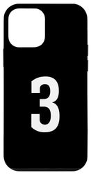 Uniforme d'équipe de sport numéro 3 Coque pour iPhone 12 mini