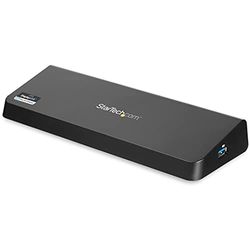 StarTech.com Docking Station USB 3.0 para 2 Monitores HDMI y DisplayPort 4K - USB 3.0 a 4x USB-A, Ethernet, HDMI y DP - Replicador de Puertos Universal para Ordenador Portátil Mac/Win (USB3DOCKHDPC)