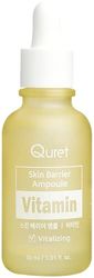 Quret Skin Barrier Vitamin Ampoule - Revitalising Moisturising Face Serum for Healthier Skin - 30ml,Clear