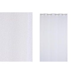 CORTINA POLIESTER 140X260X260 8 ANILLAS BLANCO