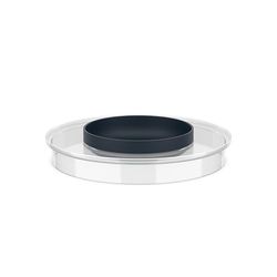 Mepal - Coperchio Antispruzzo Chef it - Adatto a ciotole da 3000 ml - Ciotola aggiuntiva all'interno - Senza schizzi, mantiene pulito il piano di lavoro - 250 ml - Navy