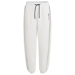 Karl Lagerfeld Jeans Piping Sweat Pant, damskie, białe, spodnie, biały, S