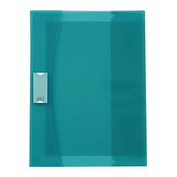 Viquel Strong Cover – Protector de cuaderno 24 x 32 de plástico verde – Calidad superior – Parte trasera reforzada – Con solapas marcapáginas