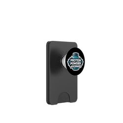Proteína en polvo Aficionado Suplemento Especialista Gimnasio Am PopSockets PopWallet para MagSafe