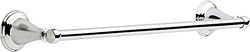 Delta Faucet 70018, barra de toalla de 45,72 cm, cromo pulido, barra de toalla de 45,72 cm