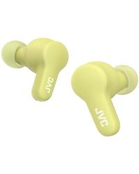 JVC Auriculares Inalámbricos Bluetooth Deportivos | Control Táctil | 3 Modos de Sonido | 24h de Batería | Bluetooth 5.3 | Almohadillas 4 Tallas XL a S | Resistente a Salpicaduras | Verde - HA-Z77T