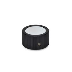 Ganter Normelemente Botones giratorios universales de aluminio | pomo de cambio | diámetro 42 mm | orificio: 10 mm | GN 726-42-B10-N-1
