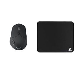 Logitech M720 Triathlon Multi-Device & Corsair MM350 Champion Series, Medium Premium