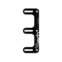 Deda Elementi Vorkkooi Extender, One Size, Zwart