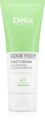 Delia Cosmetics - Good Foot - Nourishing Foot Cream - Moisturizing, Nutrition and Regeneration – Beat Dry and Coarse Feet - Soybean Oil, Shea Butter, Lanolin, Allantoin, Peppermint Extract - 100ml