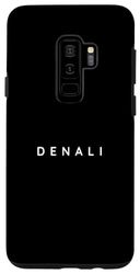 Coque pour Galaxy S9+ Souvenirs du parc national de Denali/design minimaliste