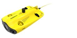 Chasing Gladius Mini Drone S Flash Pack – ROV – Hasta 200 m – Cámara 4K UHD – Incluyendo: Contoller remoto de conexión directa, tarjeta SD de 64 GB, pinza de agarre B, mochila, color amarillo