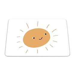 Bonamaison, Rectangle Pop Art Digital Printed Mouse Pad, Non-Slip Base, for Office and Home, Size: 22 x 18 cm