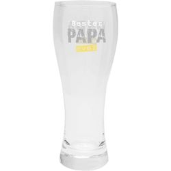 GRUSS & CO Wheat Glass with Bester Papa Ever Motif