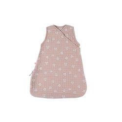 Noukie's - Gigoteuse bébé Eté - 50 cm - 0 à 3 Mois - Légère, Pratique, Ajustable - Grenouillère Mixte TOG < 1.0-100% Mousseline de Coton bio - Sac de couchage Léopards
