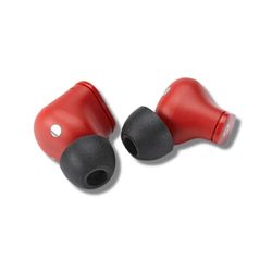 Comply Oordoppen van schuim voor Beats Fit Pro & Beats Studio-knoppen, medium, 3 paar, zwart - ultiem comfort, onwrikbare pasvorm, oordopjes met geheugenschuim, vervangende tips voor oordopjes,