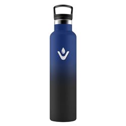 Borraccia Acciaio Inox 1 Litro, Bottiglia Termiche con Cannuccia, Isolamento Sottovuoto, Borraccia Termica Riutilizzabile, a Prova di Perdite, senza BPA, Termos per Scuola, Gimnasio, Campeggio